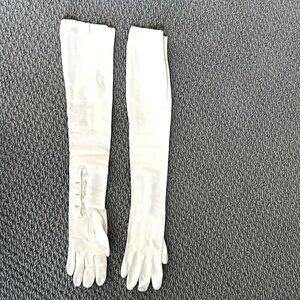 Antique vintage opera gloves